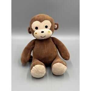 Bedtime Originals Plush Monkey Ollie Brown 10” Stuffed Animal